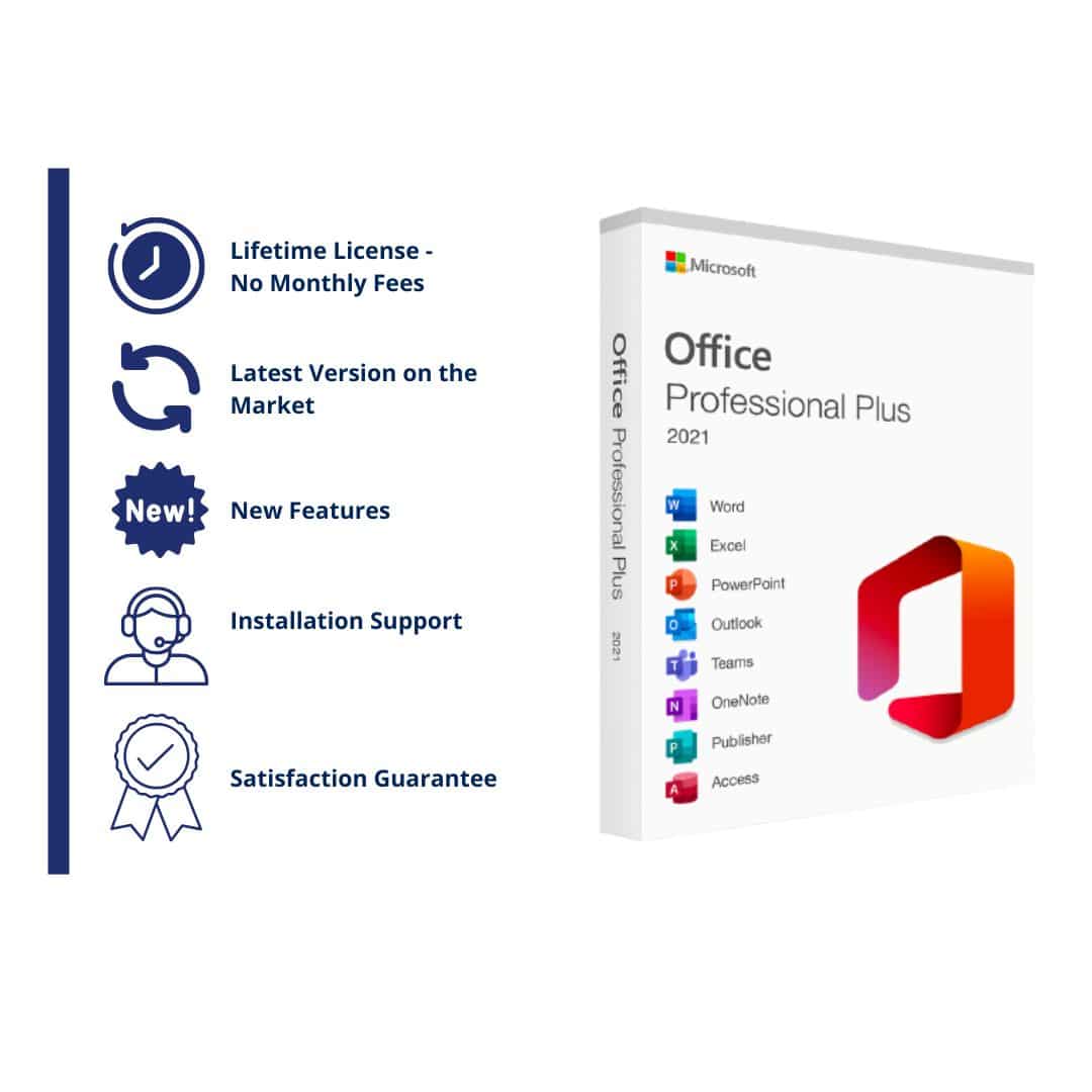 Microsoft Office 2021 Pro Plus License (Lifetime) - Image 2