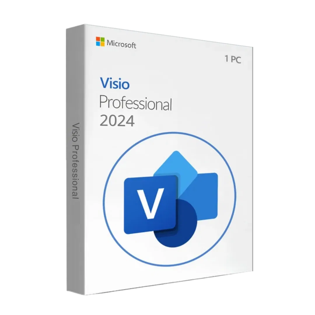 Microsoft Visio Pro 2024 License (Lifetime)